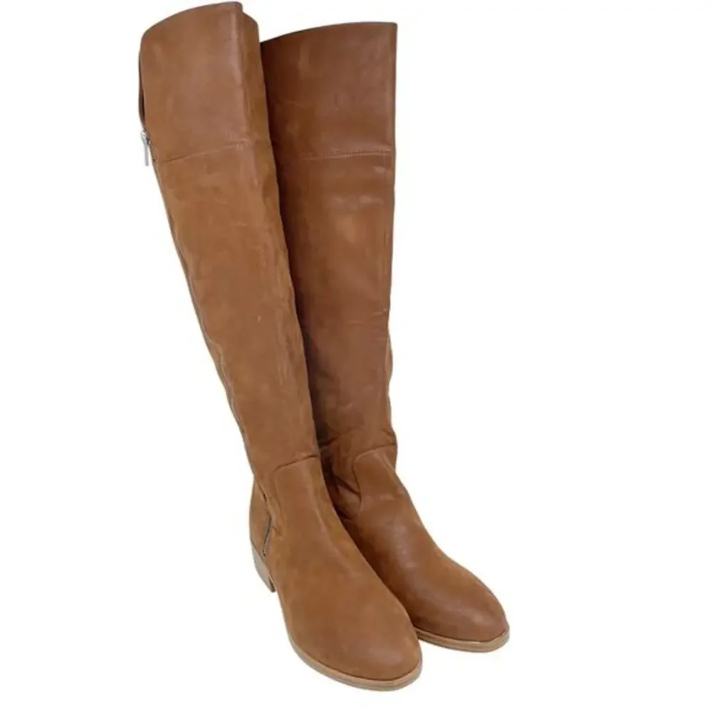 Mia Women's Carsyn Knee High Tall Western Coastal Cowgirl Boots‎ Brown 8.5M